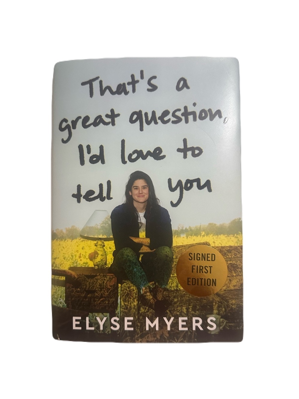 Signed Elyse Myers Book